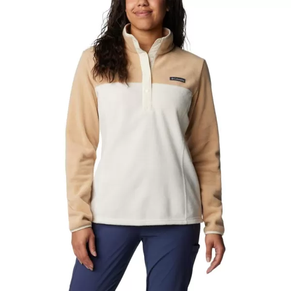 Columbia Womens Benton Springs 12 Snap PulloverChalkCanoe