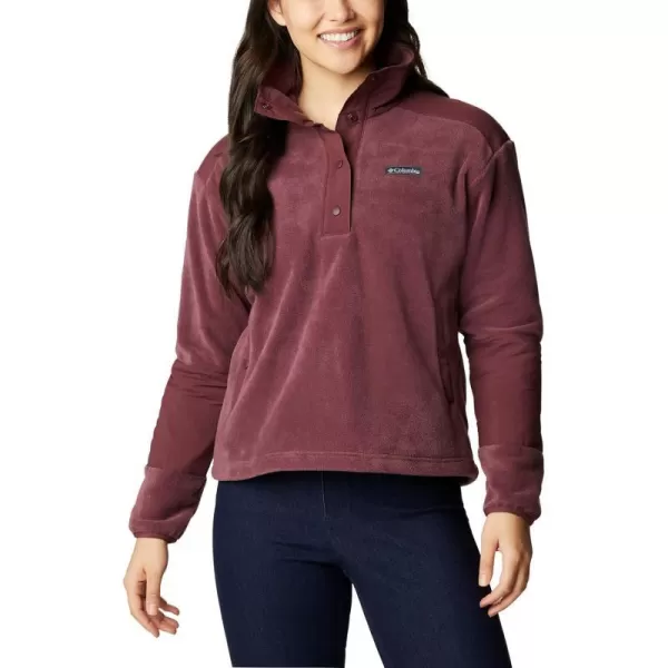 Columbia Womens Benton Springs Crop PulloverMalbec