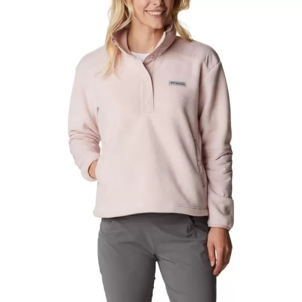 Columbia Womens Benton Springs Crop PulloverMineral Pink