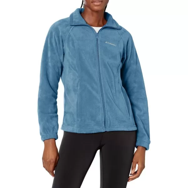 Columbia Womens Benton Springs Full ZipBlue Heron