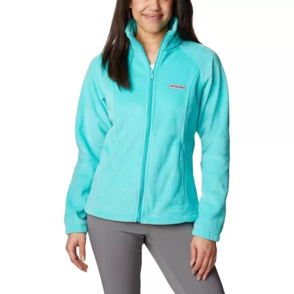 Columbia Womens Benton Springs Full ZipBright Aqua