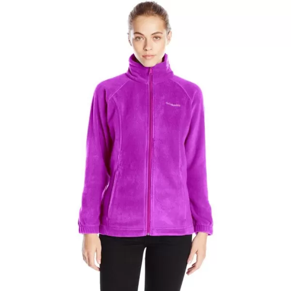 Columbia Womens Benton Springs Full ZipBright Plum