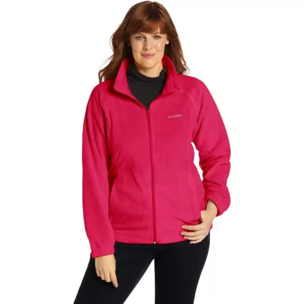 Columbia Womens Benton Springs Full ZipBright Rose