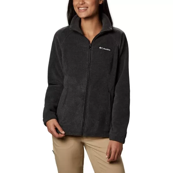 Columbia Womens Benton Springs Full ZipCharcoal Heather