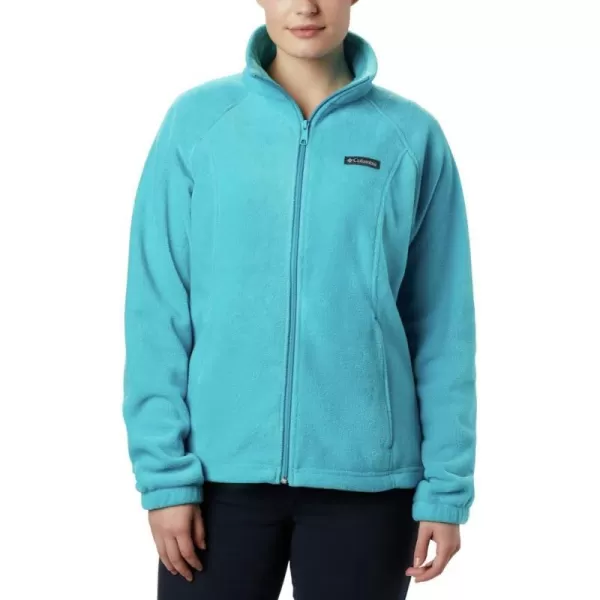 Columbia Womens Benton Springs Full ZipClear Water