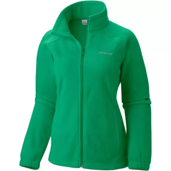 Columbia Womens Benton Springs Full ZipDark Lime