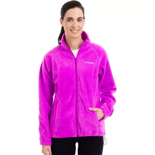 Columbia Womens Benton Springs Full ZipFoxglove