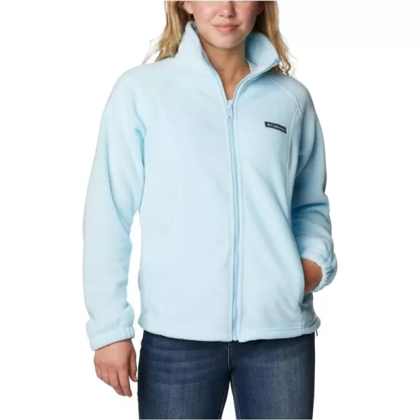 Columbia Womens Benton Springs Full ZipSpring Blue