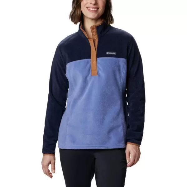 Columbia Womens Benton Springs Half Snap PulloverDark NocturnalVelvet Cove