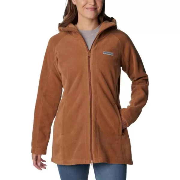 Columbia Womens Benton Springs Ii Long HoodieCamel Brown