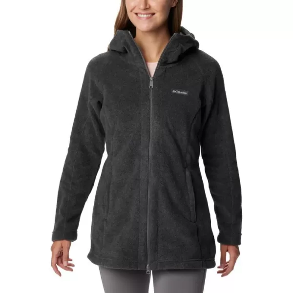 Columbia Womens Benton Springs Ii Long HoodieCharcoal Heather