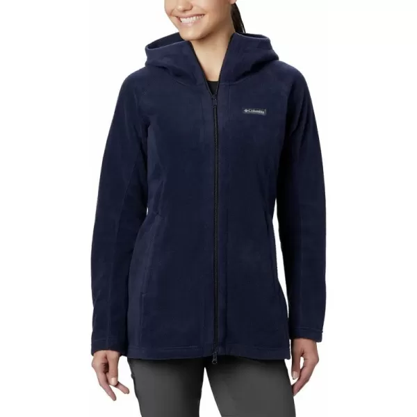 Columbia Womens Benton Springs Ii Long HoodieDark Nocturnal