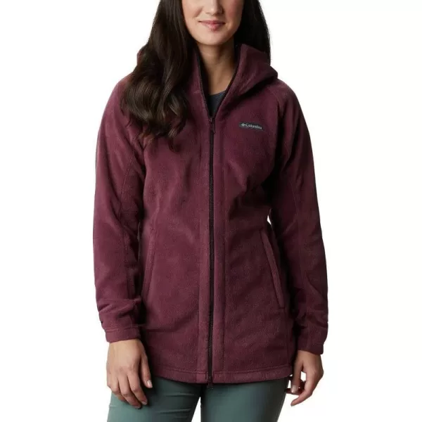 Columbia Womens Benton Springs Ii Long HoodieMalbec