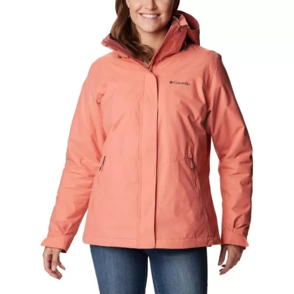 Columbia Womens Bugaboo Ii Fleece Interchange JacketFaded Peach