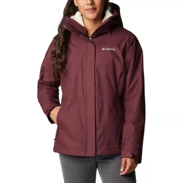 Columbia Womens Bugaboo Ii Fleece Interchange JacketMalbec