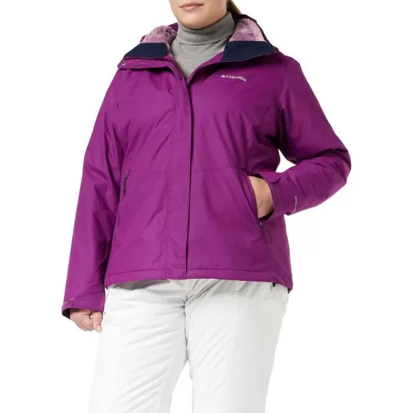 Columbia Womens Bugaboo Ii Fleece Interchange JacketPlum