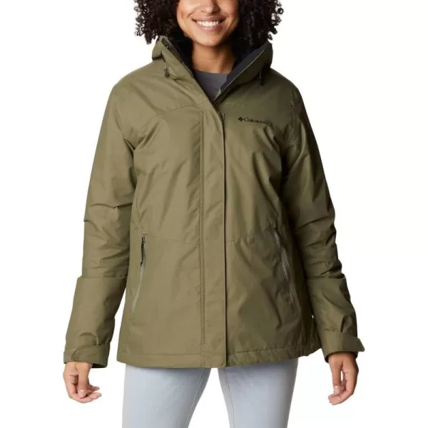 Columbia Womens Bugaboo Ii Fleece Interchange JacketStone Green