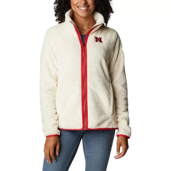 Columbia Womens CLG Fire Side Ii Sherpa FzNeb  Chalk