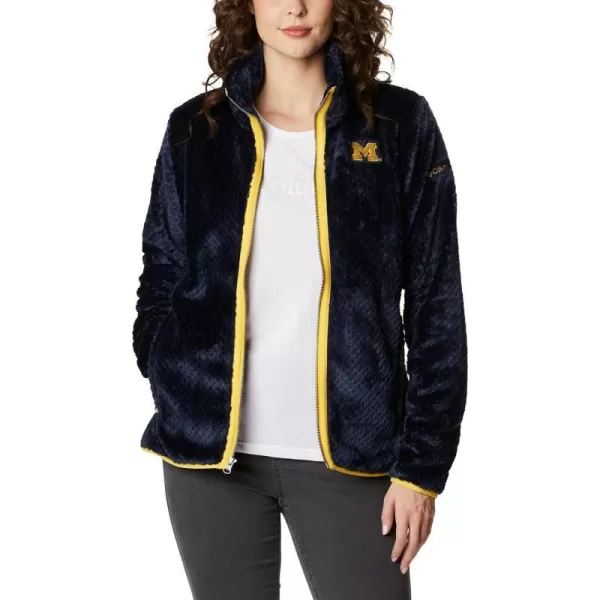 Columbia Womens CLG Fire Side Ii Sherpa FzUm  Collegiate Navy