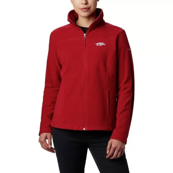 Columbia Womens CLG Give and Go Ii Full Zip Fleece JKTArk  Red Velvet