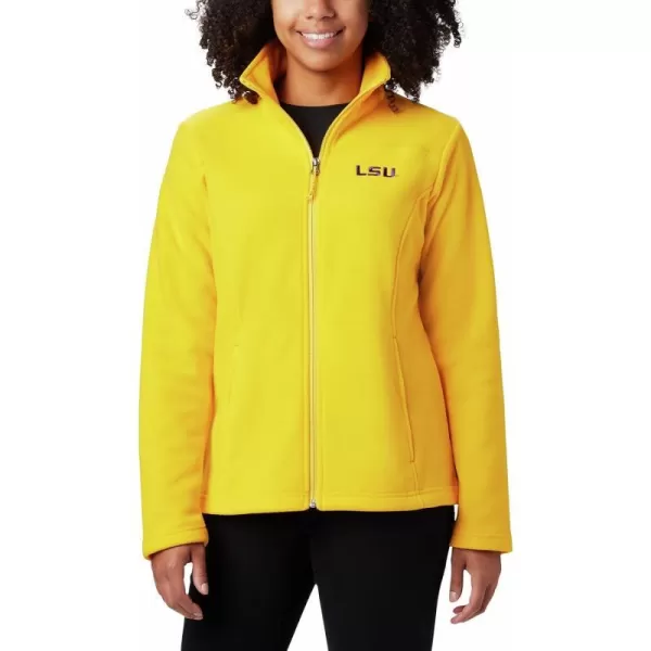 Columbia Womens CLG Give and Go Ii Full Zip Fleece JKTLsu  Collegiate Yellow