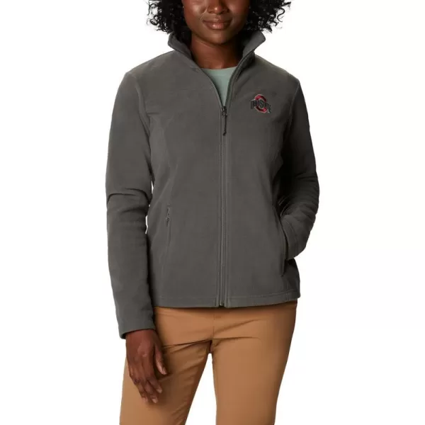 Columbia Womens CLG Give and Go Ii Full Zip Fleece JKTOs  Charcoal