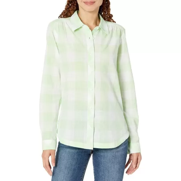 Columbia Womens Camp Henry Iii Long Sleeve ShirtKey WestBuffalo Check