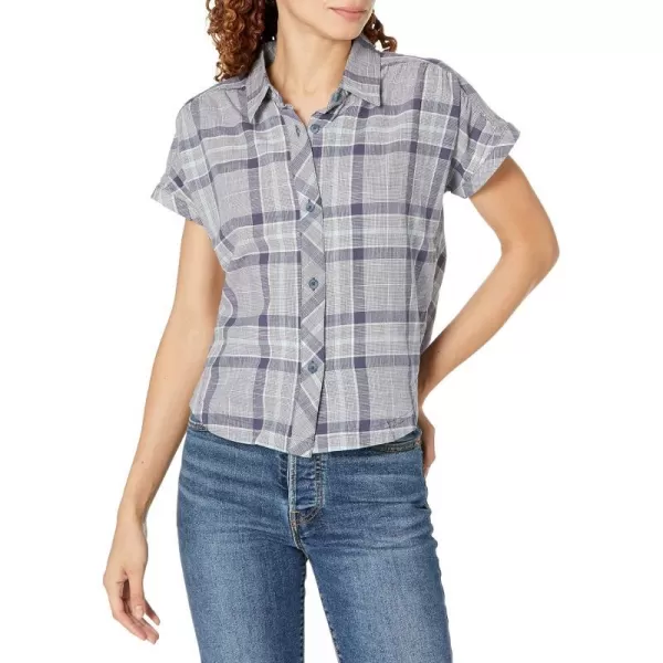 Columbia Womens Camp Henry Iv Short Sleeve ShirtNocturnalMulti Plaid