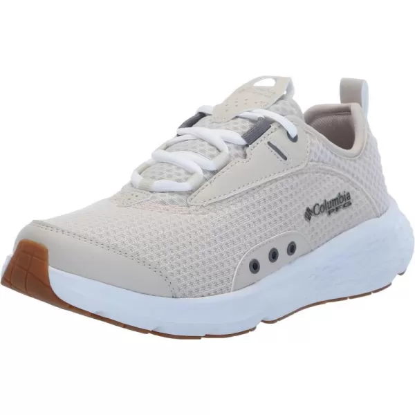 Columbia Womens Castback PFG Boat ShoeDark StoneTitanium Grey Steel