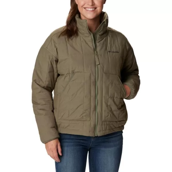 Columbia Womens Chatfield Hill Ii JacketStone Green