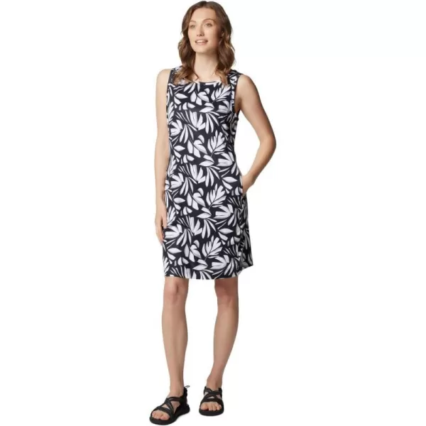 Columbia Womens Chill River Printed DressBlack Areca