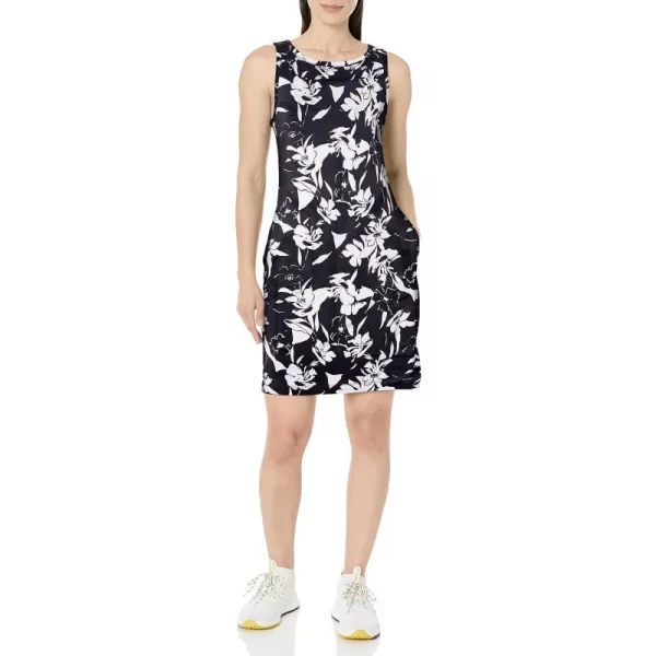 Columbia Womens Chill River Printed DressBlackPop Flora