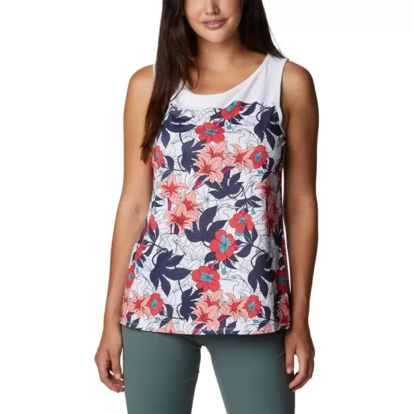 White Lakeshore Floral Multi