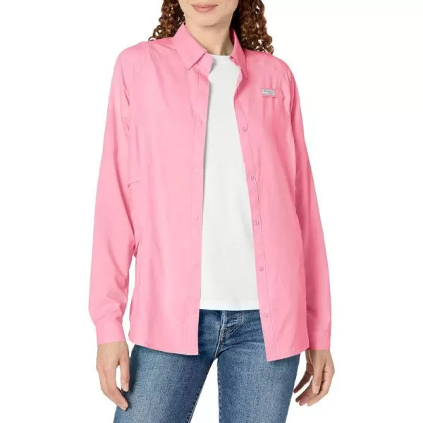 Columbia Womens Cool Release Airgill Long SleevePink Pop