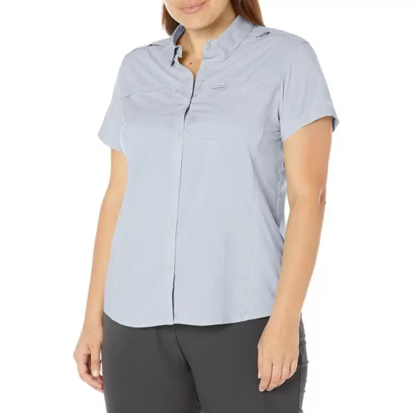 Columbia Womens Cool Release Short Sleeve WovenCirrus Grey