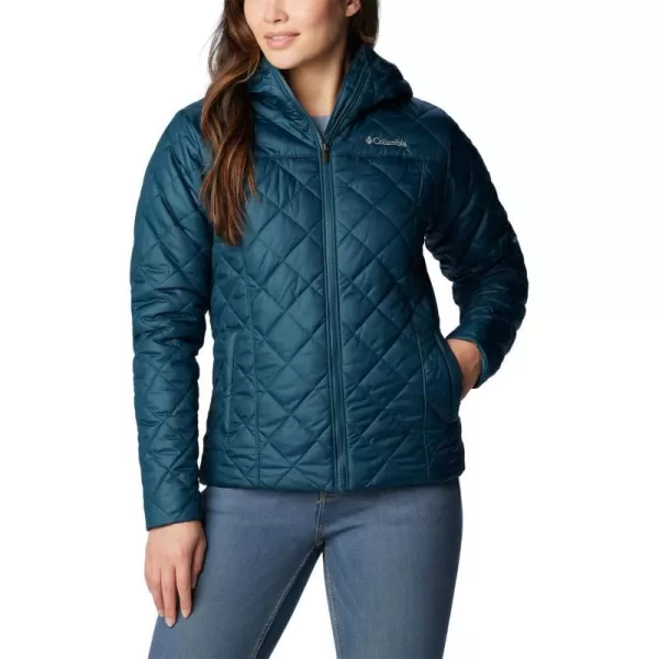 Columbia Womens Copper Crest Hooded JacketNight Wave