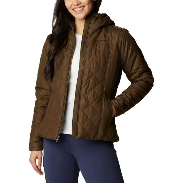 Columbia Womens Copper Crest Hooded JacketOlive Green