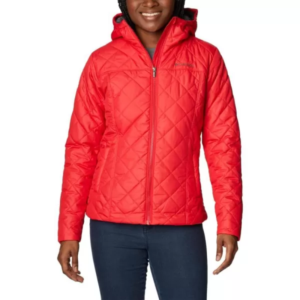 Columbia Womens Copper Crest Hooded JacketRed Lily