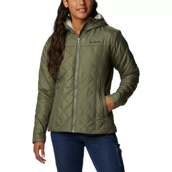 Columbia Womens Copper Crest Hooded JacketStone Green