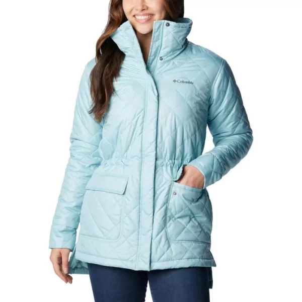 Columbia Womens Copper Crest Novelty JacketAqua Haze