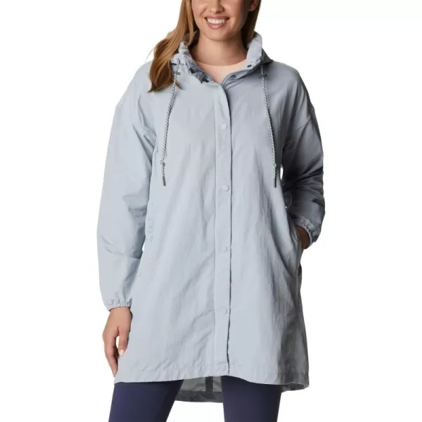 Columbia Womens Day Trippin Ii Long JacketCirrus Grey