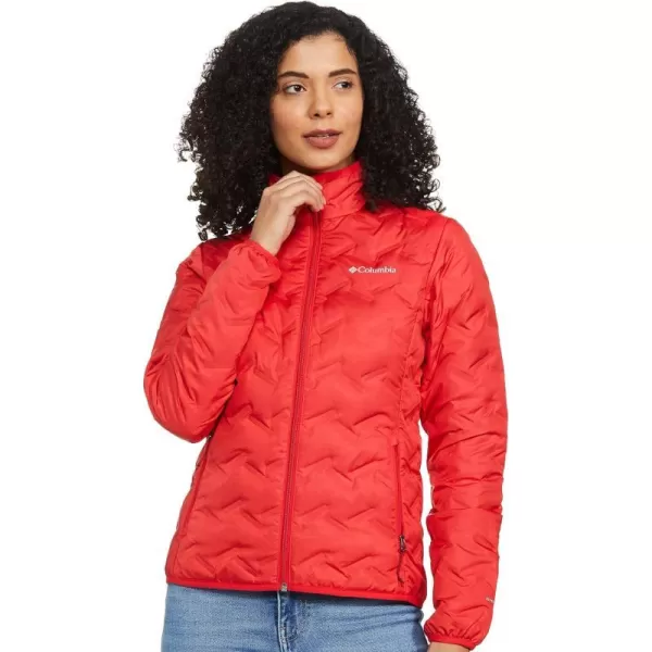 Columbia Womens Delta Ridge Down JacketRed Lily