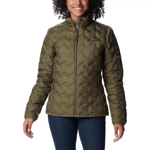 Columbia Womens Delta Ridge Down JacketStone Green