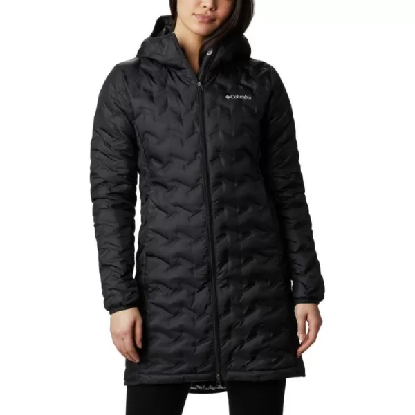 Columbia Womens Delta Ridge Long Down JacketBlack