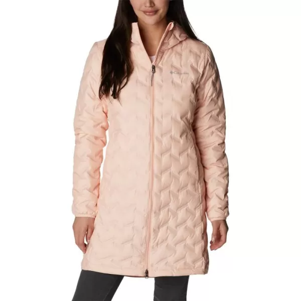 Columbia Womens Delta Ridge Long Down JacketPeach Blossom