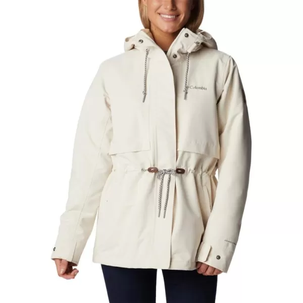 Columbia Womens Drop Ridge Interchange JacketChalk