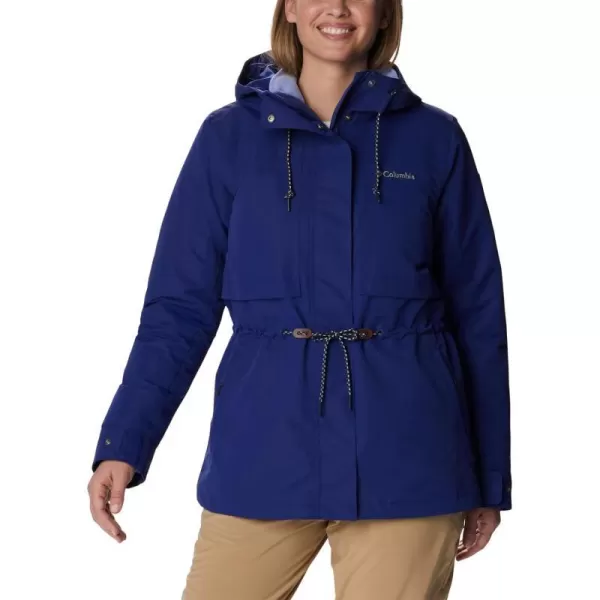 Columbia Womens Drop Ridge Interchange JacketDark Sapphire