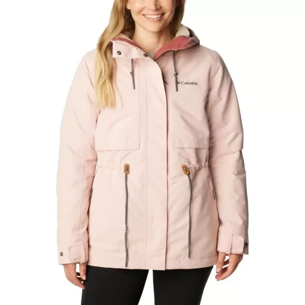 Columbia Womens Drop Ridge Interchange JacketDusty Pink