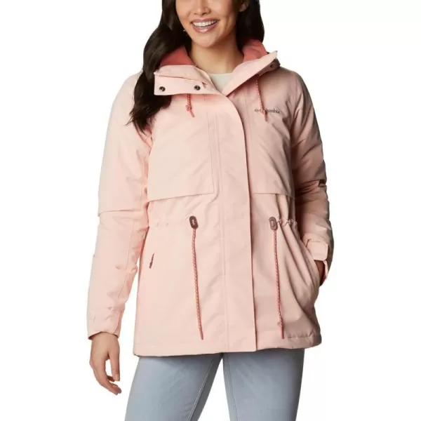 Columbia Womens Drop Ridge Interchange JacketPeach Blossom