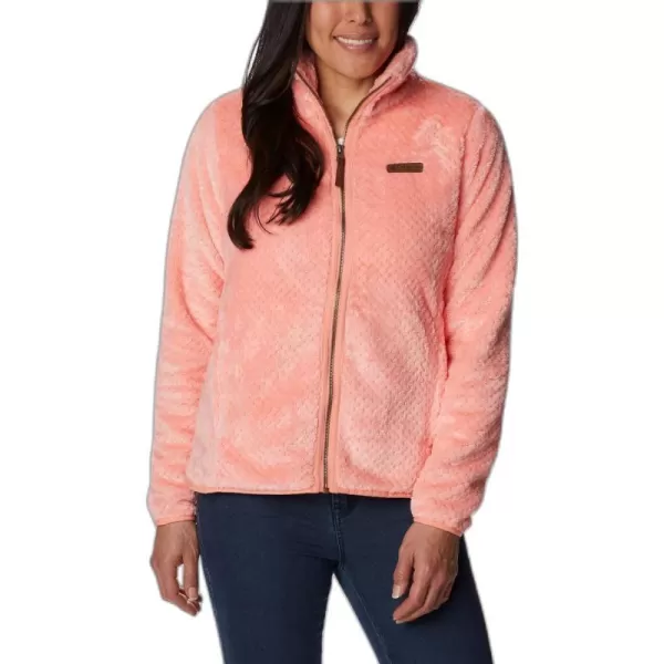 Columbia Womens Fire Side Ii Sherpa Full ZipCoral Reef